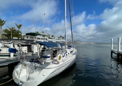 Docked at Boca Grande Marina - Sun Sailing Charters